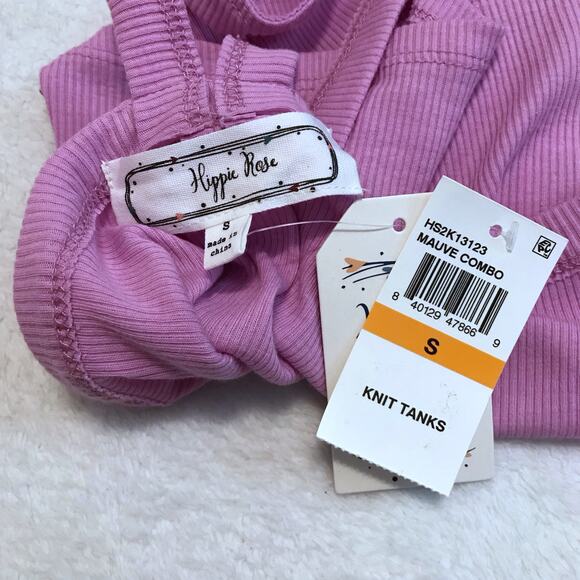 Hippie Rose NWT Mauve Tank Top Juniors Various - Picture 7 of 9